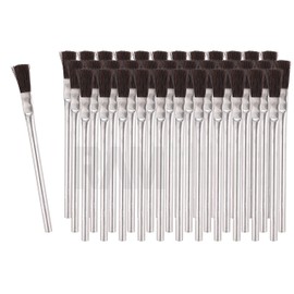Acid Brushes - 36 Count 3/8 Inch Horsehair Acid Flux Brushes, Disposable Glue Brushes for Woodworking, Epoxy Brushes for Resin, Great for Crafting, Soldering, in The Home, and School, or Shop