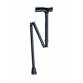 DSS Adjustable Aluminum Canes (Folding cane 33 - 37quot; black)