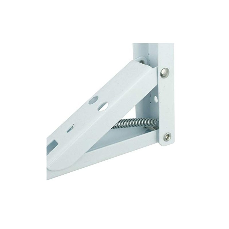 2 x Sturdy Folding Hinges Shelf Angle Folding Angle Stainless