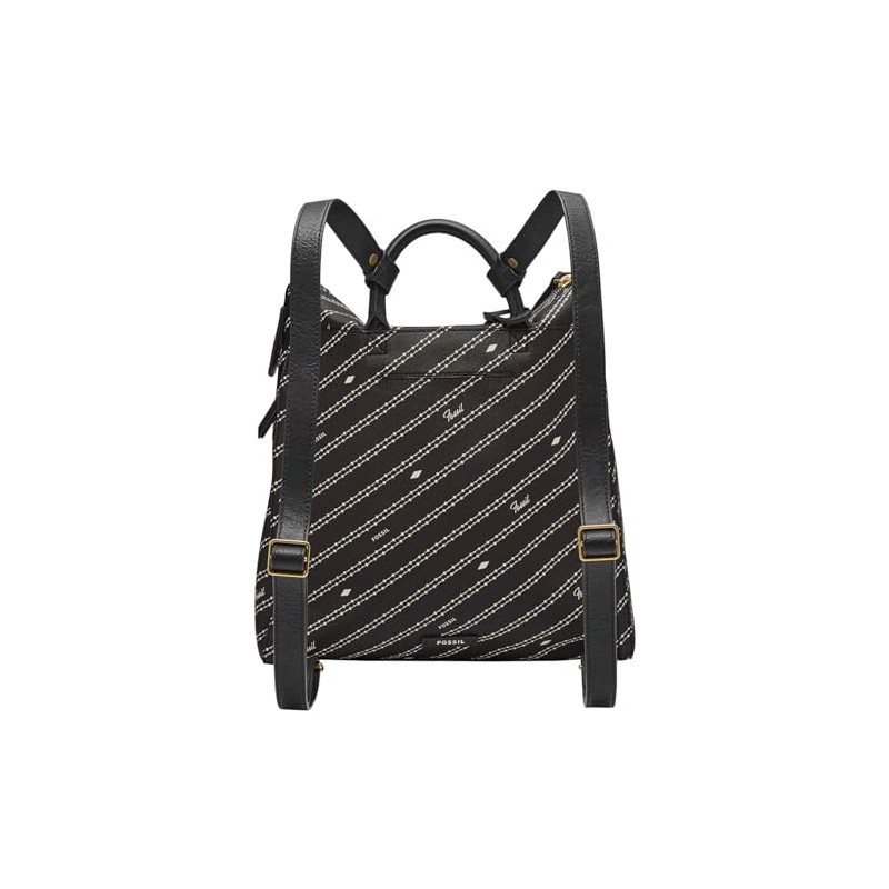 Fossil Parker Backpack Black/Bone, Black / bone