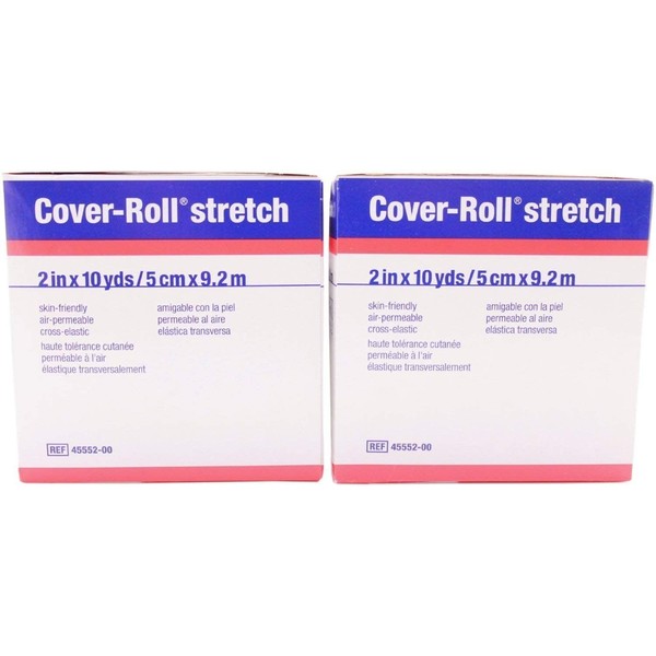 Smith and Nephew/BSN Cover-Roll Stretch - 2" x 10 Yards - Hypoallergenic Pack of 2 (SG_B01F9JFBBY_US)