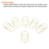 MECCANIXITY Paper Clip Heart-Shaped Cute Decorative Fun Clips Bookmarks 2