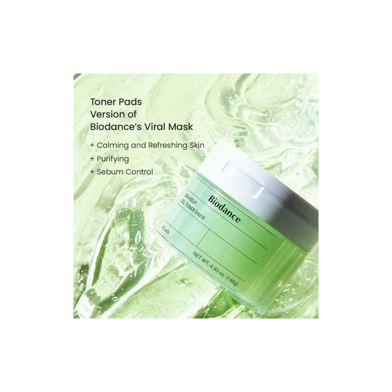 [Biodance] Sea Kelp Gel Toner Pads 60Pads