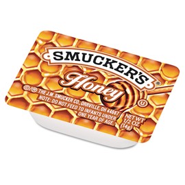 Smucker Honey, Single Serving Packs, 1/2 Oz, 200/Carton