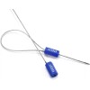 Leadseals 100 Blue Metal Security Seals - Tamper-Proof Self-Locking, Numbered