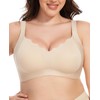 Vinfact Push Up Bras for Women No Underwire Seamless Wireless