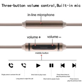 FAAEAL WH-1000XM5 Audio Cable Compatible for Sony WH-1000XM4 XM3 MDR-1000X Technica ATH-SR50BT M50xBT Headphones in-line Mic Control Headphone Cord Works on iOS/Android 4.9ft