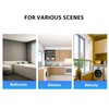 Bathroom Countertop Tray Stainless Steel Acrylic Modern Minimalist Design Space