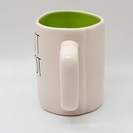 Rae Dunn I DON'T CARROT AT ALL Mug - Green - Ceramic