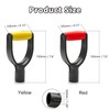 MroMax Shovel D Grip Handle, 1-1/4" Inner Diameter 32mm PVC