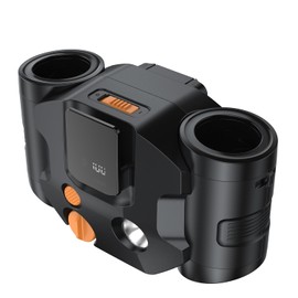 2025 AI Portable Waist Belt Fan, 10000mAh Rechargeable Battery Double Motors 19000RPM 100 Speeds Strong Airflow, Hands-Free Hanging Neck Fan, Wearable Clip on Fan for Camping Outdoor Jobsite