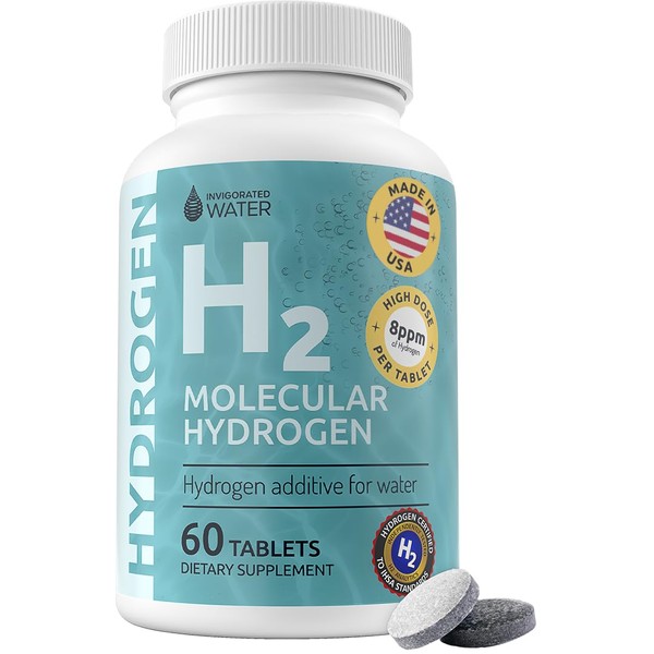 Invigorated Water Invigorated Water - Hydrogen Water Tablets with Magnesium,