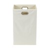 Household Essentials Folding Laundry Hamper, Natural