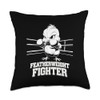 Martial Arts Baby Chicks Cute Little Boxer Boxing Fighter Throw