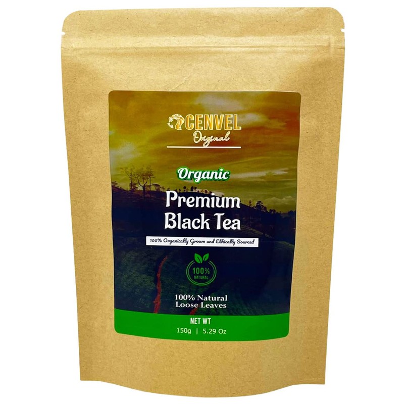 CENVEL®️ Organic Loose leaf Black Tea | 100% Pure Natural