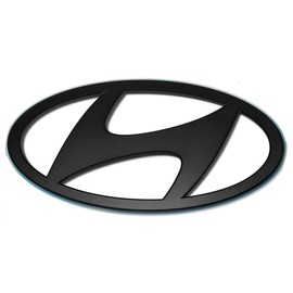 Hyundai 86305P6110 Logo Emblem Tailgate Black
