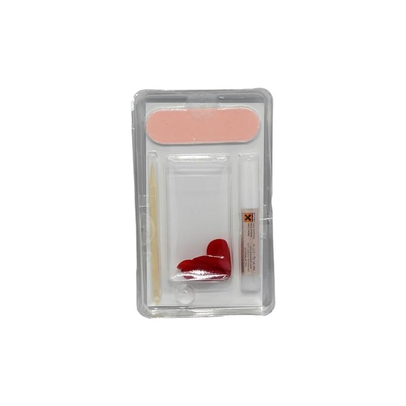 CALA - "Posh Dreams" uñas postizas ovaladas (24 uñas en