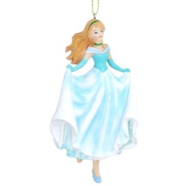 Gisela Graham Resin Cinderella Christmas Decoration