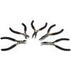 Electronics Pliers Set Insulated 5-Piece Side Cutters Long Nose Pliers