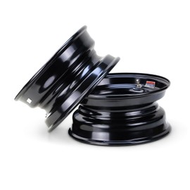 LIBRA 14.5x6 Open Center Mobile Home Trailer Rim Wheel w/Metal Valve Stem, Set 2