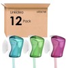 Linkidea Travel Toothbrush Head Covers with Suction Cup, Portable Wall