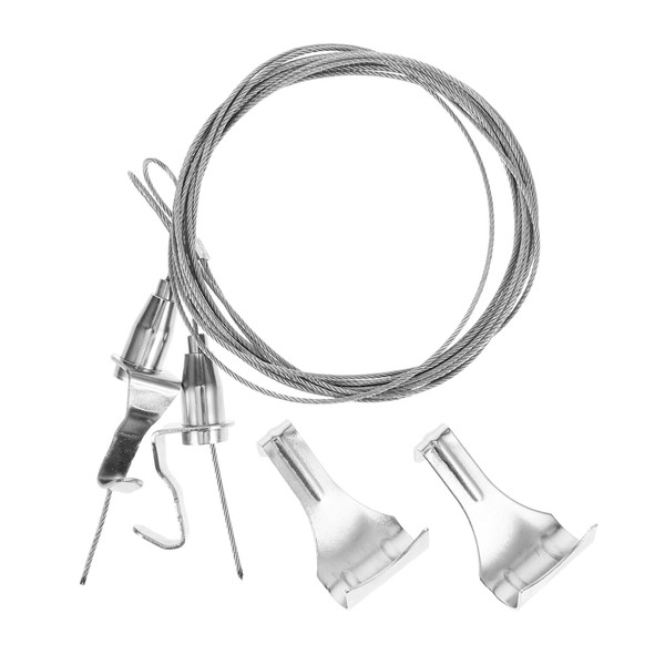 TEHAUX 2 Sets Stainless Steel Picture Hanging Wire Kit Wire