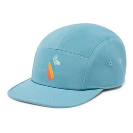 Cotopaxi Llama Stripes 5 Panel Hat - Blue Spruce