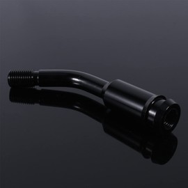 EVGATSAUTO T4 Gear Knob Extension 5 Inch Gear Knob Extension Gear Knob Straight Gear Lever T4 Gear Lever Extension for T4 1990-2003 Black