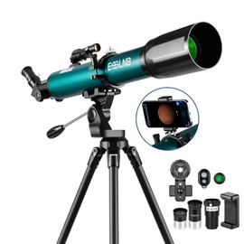 ESSLNB 80mm Lens Telescope 210X with Mobile Holder Stargazing App for Adults Kids Gift