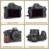 MUZIRI KINOKOO Case for Nikon Z50 II Camera, PU Leather