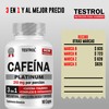 Cafeína Platinum 210mg. Taurina y Complejo B. Energía pura y