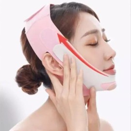 얼굴리프팅밴드 얼굴 브이라인 이중턱 얼굴처짐방지 밴드 테이프 Face Lifting Band Face Line Double Chin Anti-Sagging Band Tape [Unit price]
