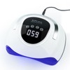 LED UV Nail Dryer 220W 57pcs Lamp Chips 4 Timers
