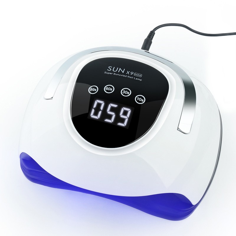 LED UV Nail Dryer 220W 57pcs Lamp Chips 4 Timers