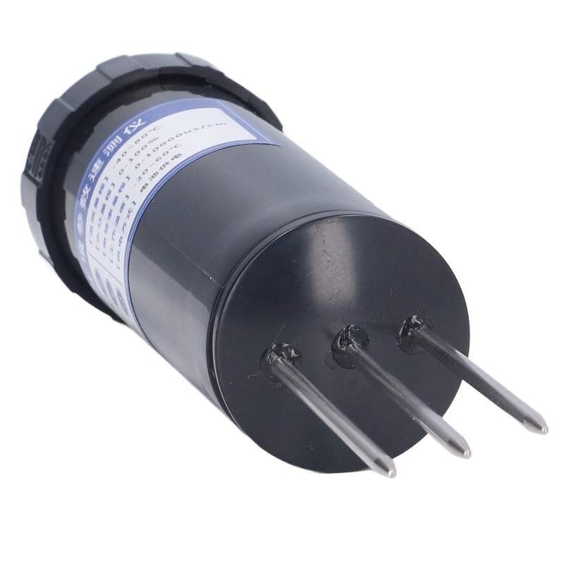 Soil Temperature Humidity Conductivity Sensor with LCD Display Quick Response