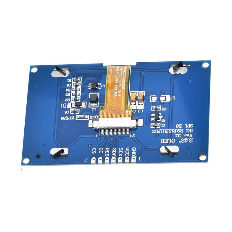 Hailege 2.42 Inch SSD1309 128 x 64 OLED Display Module