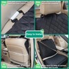 HAPYFOST Waterproof Front Seat Cover Dog Car Seat Covers Nonslip