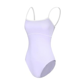 ModLatBal Women's Camisole Leotard with Adjustable Straps for Ballet Dance Bodysuit