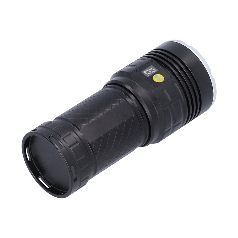 LED Flashlight XMT6 LED 15000lm USB Rechargeable IP65 Waterproof Outdoor