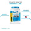 Blu-e Creatina Monohidratada 1kg Varios Sabores Naranja