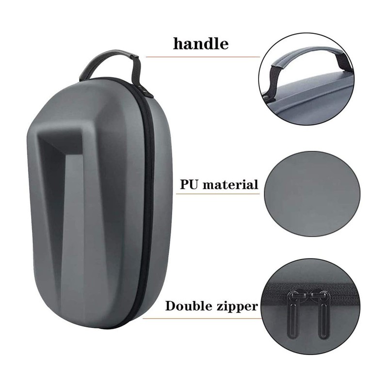 VR Headset Carrying Case Portable EVA Thickened Scratch Proof Shock