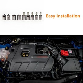 9PCS MPS6 Transmission Shift Solenoids kit DCT450 Compatible with Journey Evoque Galaxy Mondeo Focus Escape