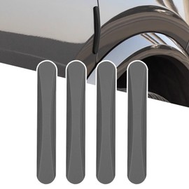 Car Door Anti-Collision Strip,Door Edge Guards Protector Sticker,Silicone Car Door Corner Anti-Scratch Bumper Protector Trim Universal for All Cars SUV(4 Pack) (Gray)