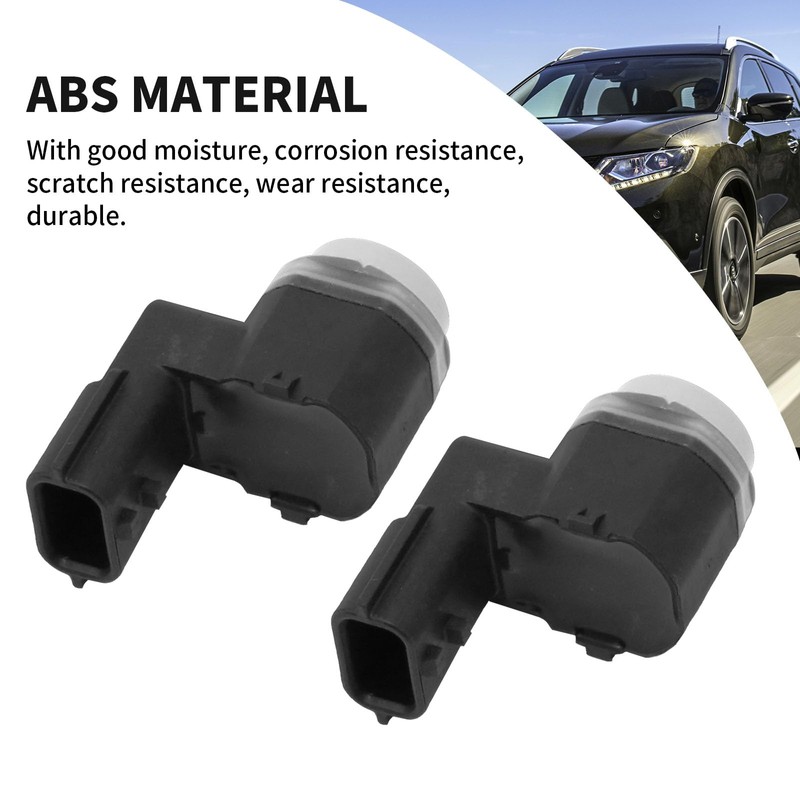Hoypeyfiy 2PCS 28438-4EA0A Front & Rear PDC Parking Reverse Sensor