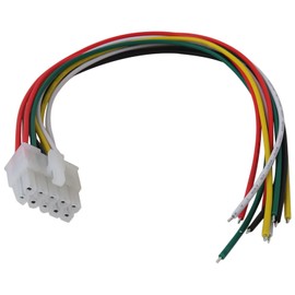 Xspeedonline 10-Pin Harness Plug Fit for Kicker BassStation - Fit for 11HS8 46HS10 11PHD12 11PH12 HS8 PT10 PT250