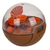 OOTB Alarm Clock, Basketball, Approx. 10 cm, Plastic, Multicolored