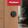 Kwikset Kwikset Hometown Deadbolt Lock, Matte Black, Round Exterior Keyed