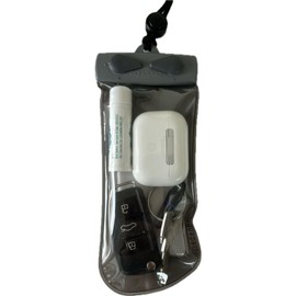 Aquapac Keymaster++ Waterproof Travel Case, Made in The UK, Carry Cord, Travel Essential, 5 Year Warranty, Eco Friendly, Watersports, Hiking, Mountain Biking, Running Accessory