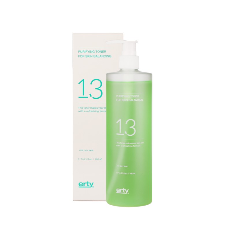 Erti Toner for oily skin, Erti 13 Purifying Toner for