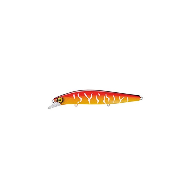 Shimano ZM-111P 274 Red Hot Tiger Bus Minnow Bantam Lip